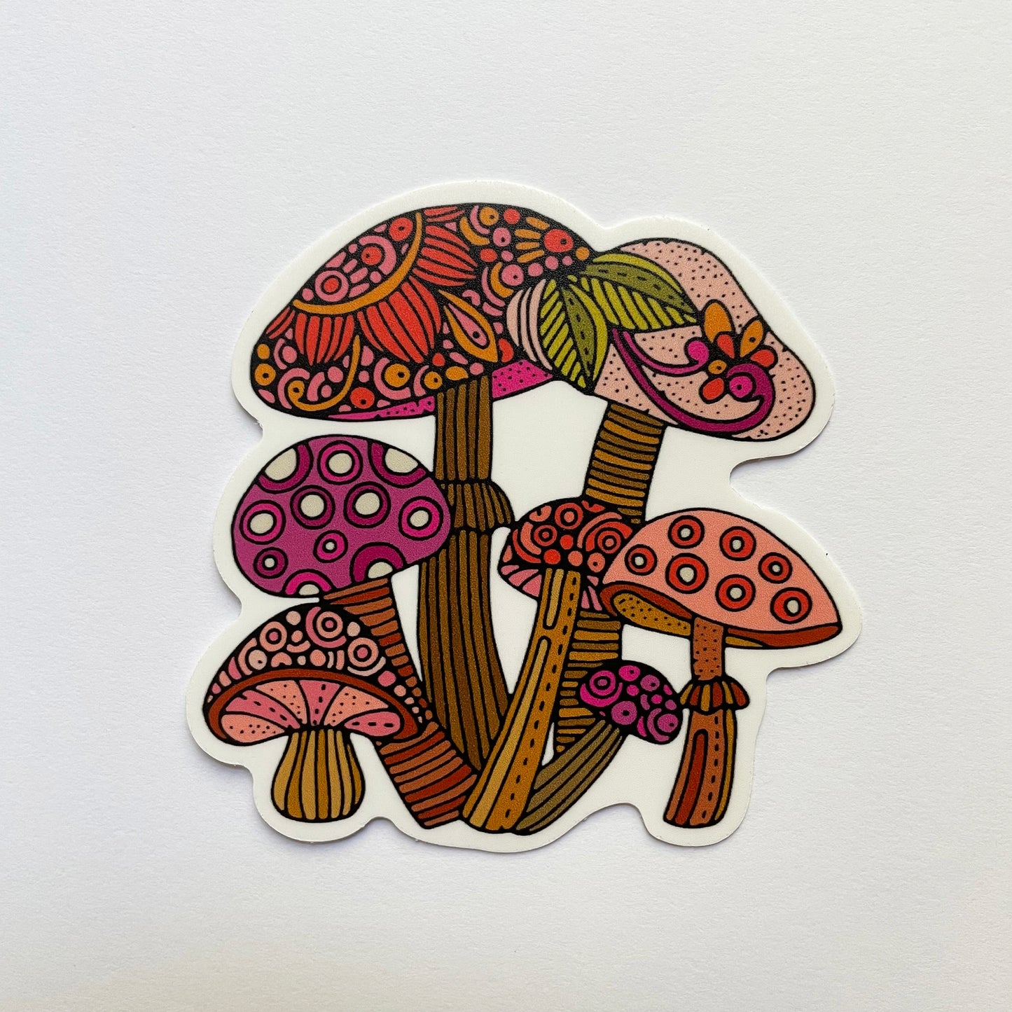 Mushrooms Sticker