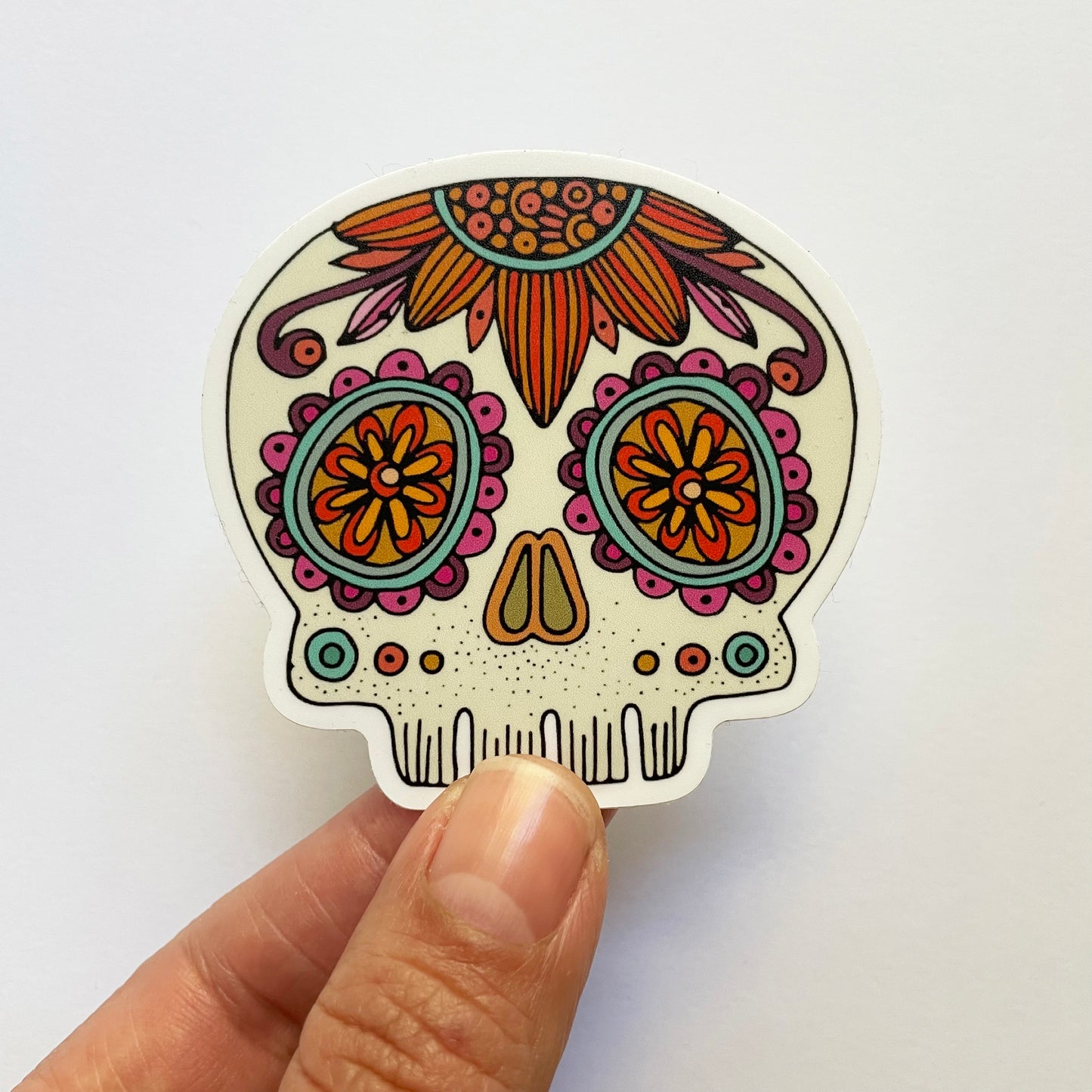 Dias de los Muertos/Skull Sticker