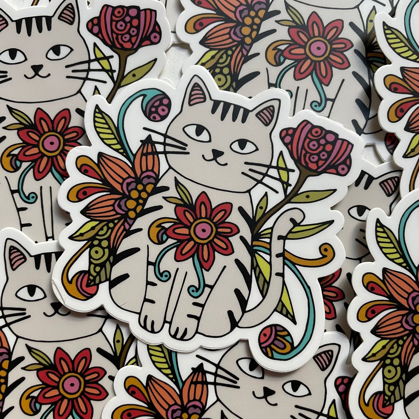 The Cat sticker
