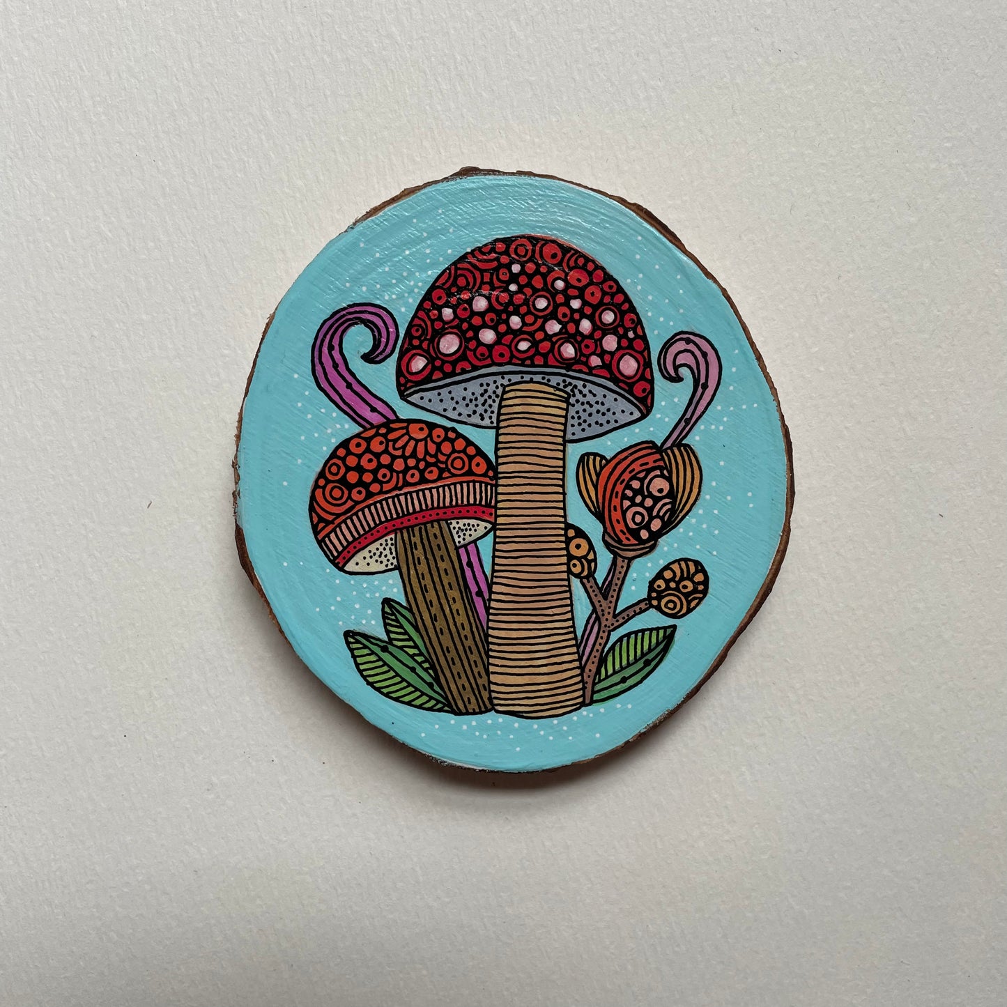 Mushroom wall hanging - 4