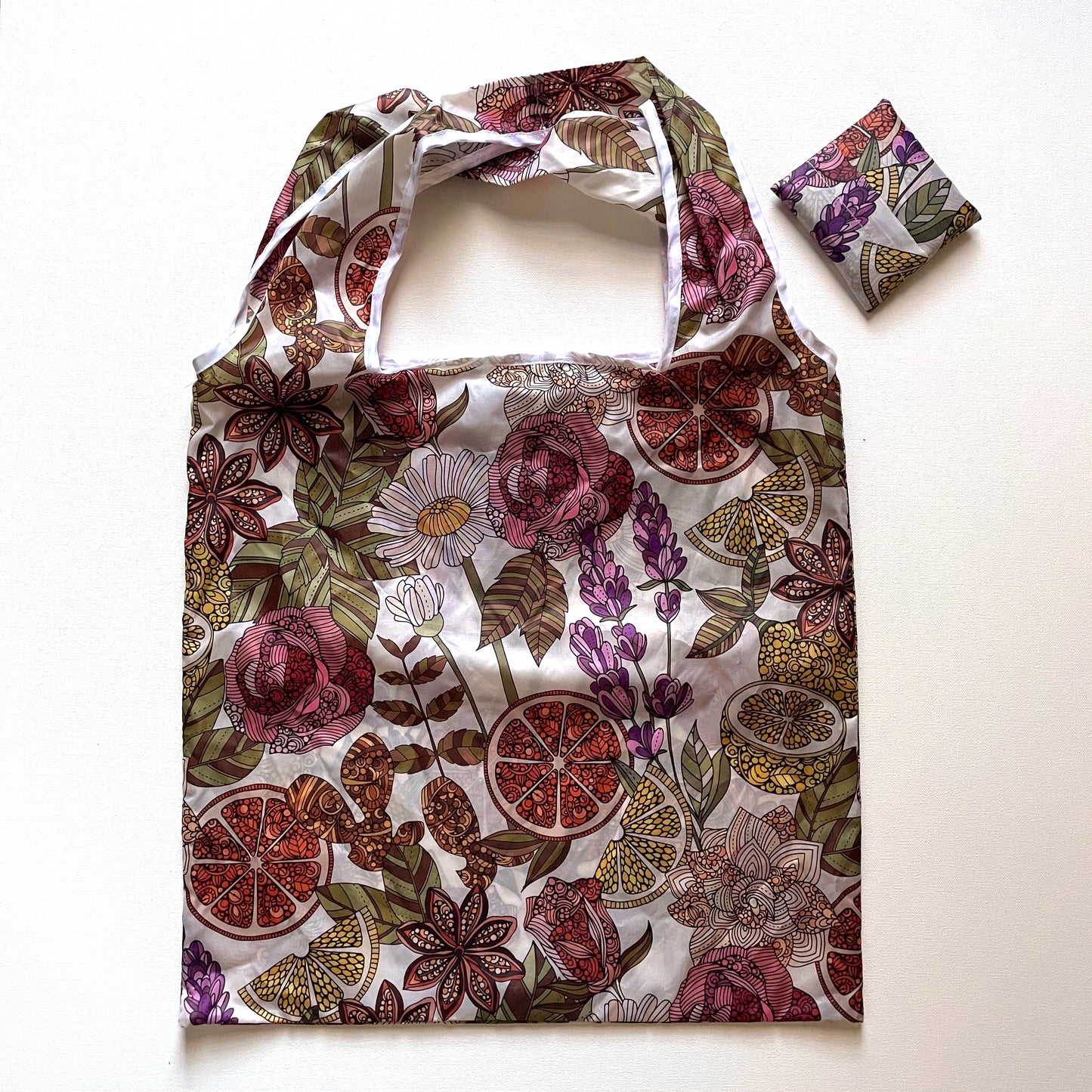 Aromatherapy - Reusable Foldable Shopping Bag