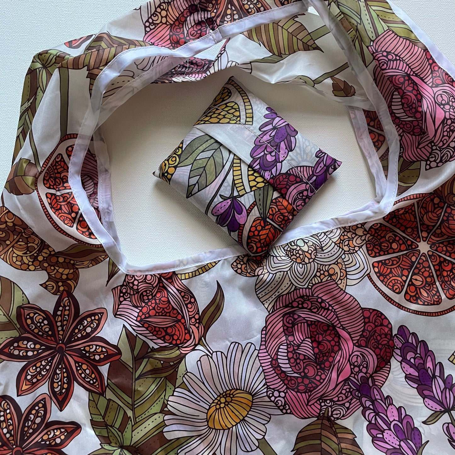 Aromatherapy - Reusable Foldable Shopping Bag