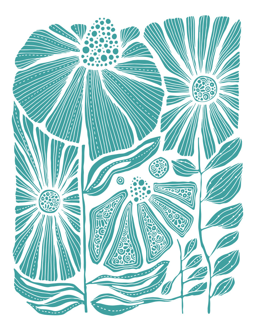 Bloom Block Blue