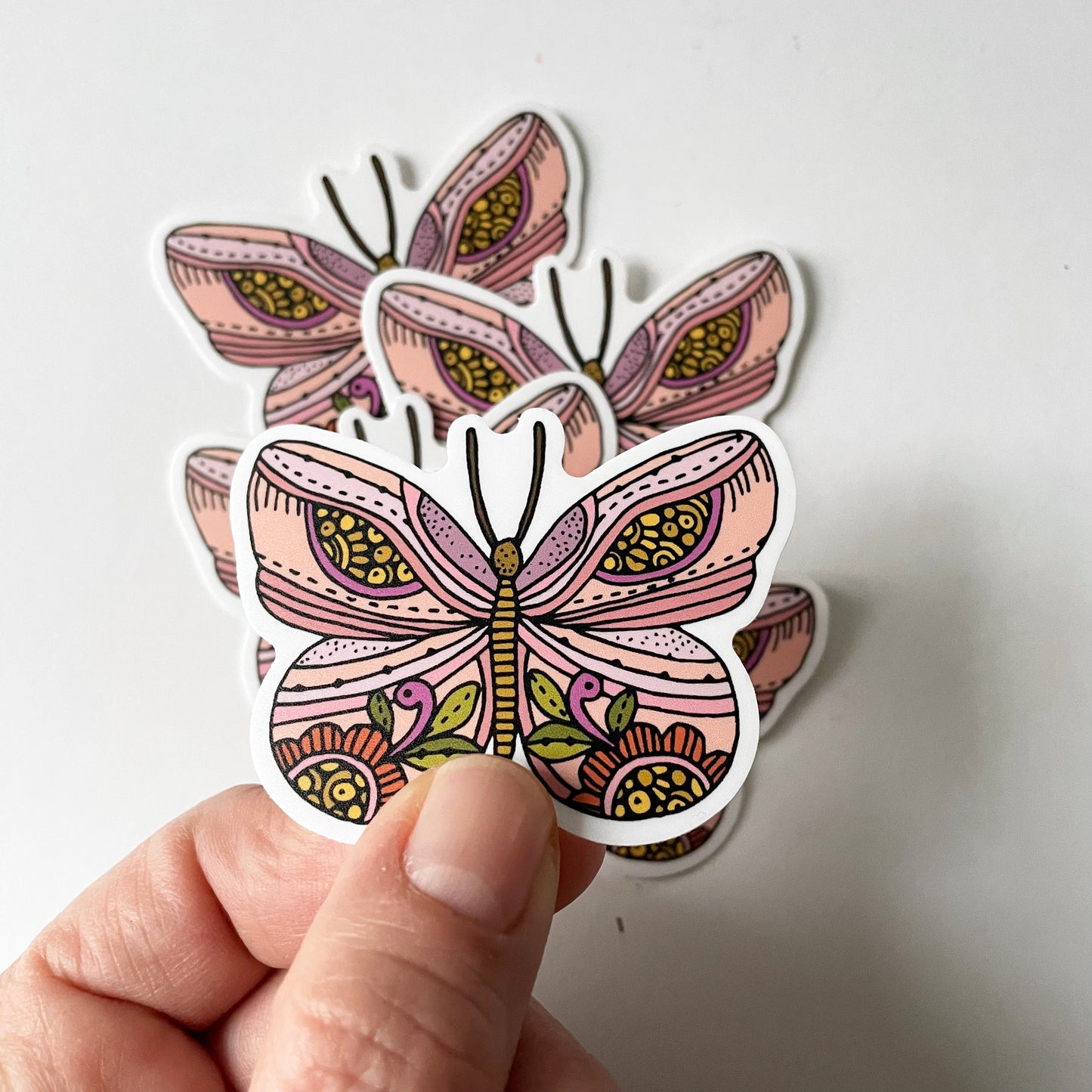 Decorative Butterfly Vinyl Sticker