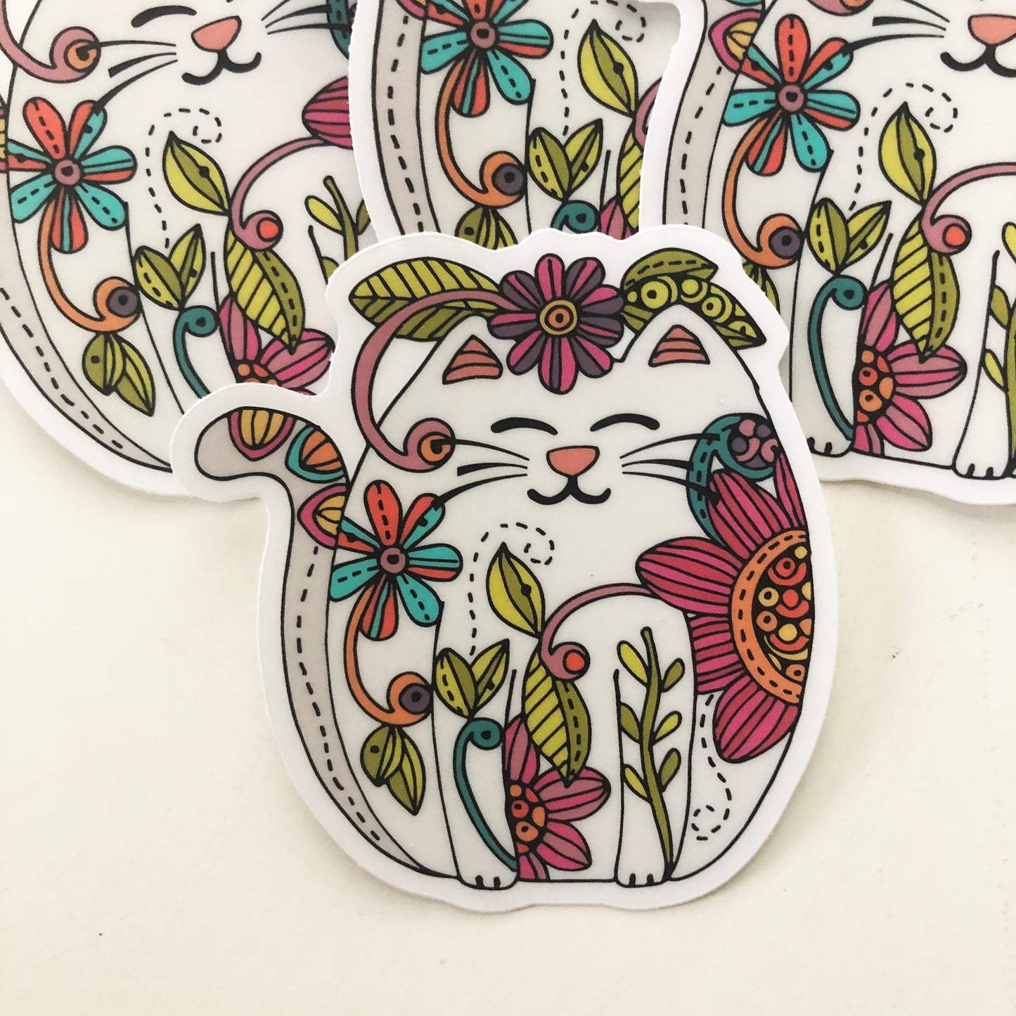 The little cat sticker