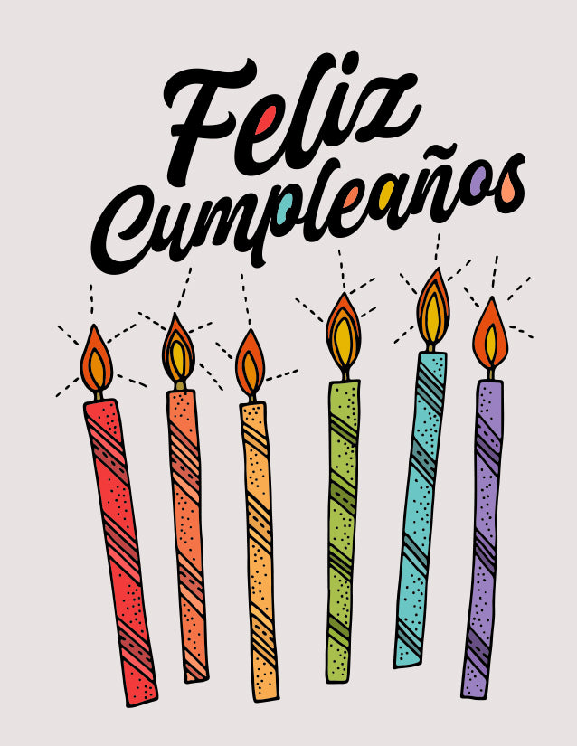 Velitas de Cumpleaños