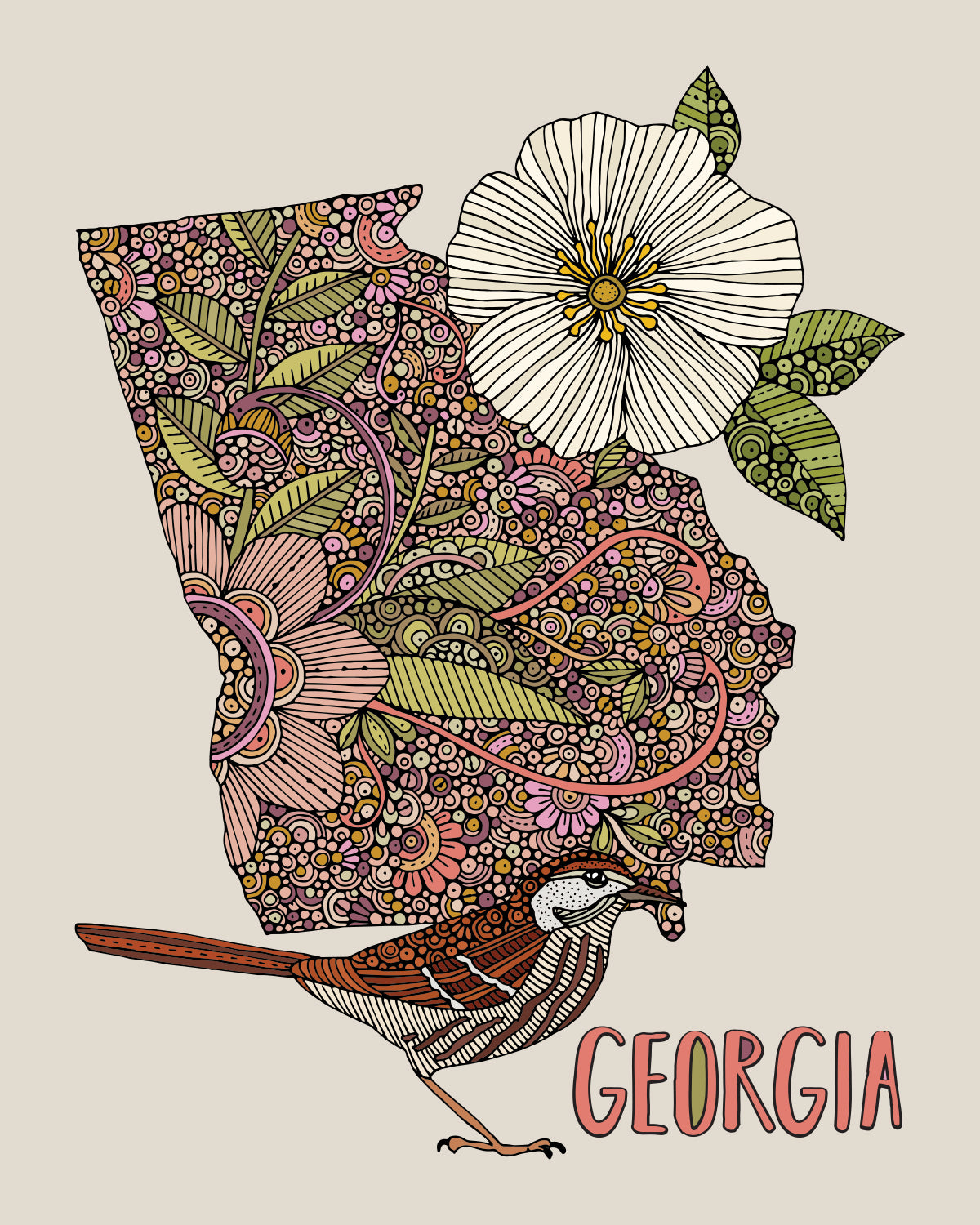 Georgia State Map