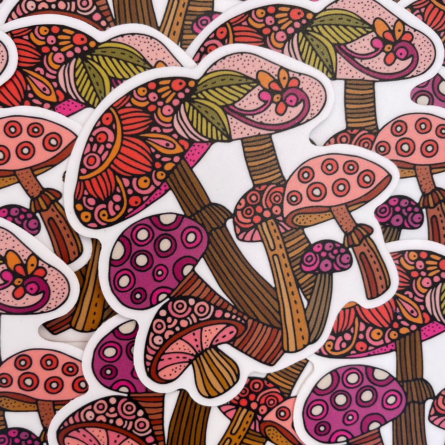 Mushrooms Sticker