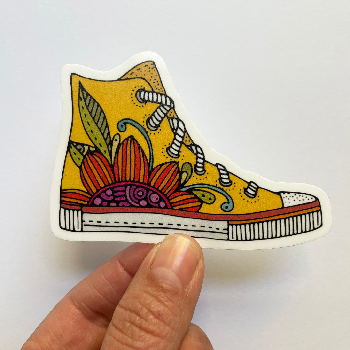 Cute shoe sticker