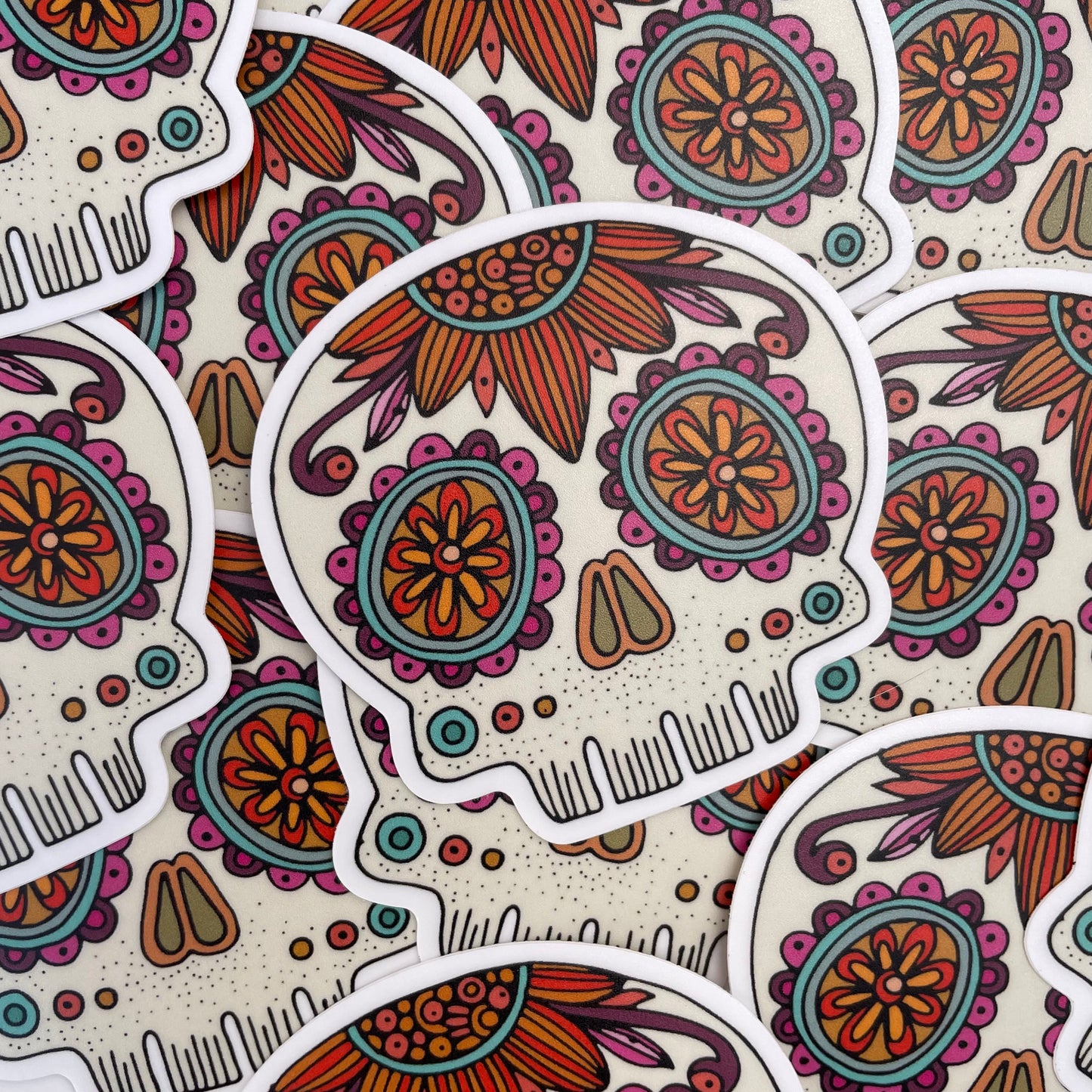 Dias de los Muertos/Skull Sticker