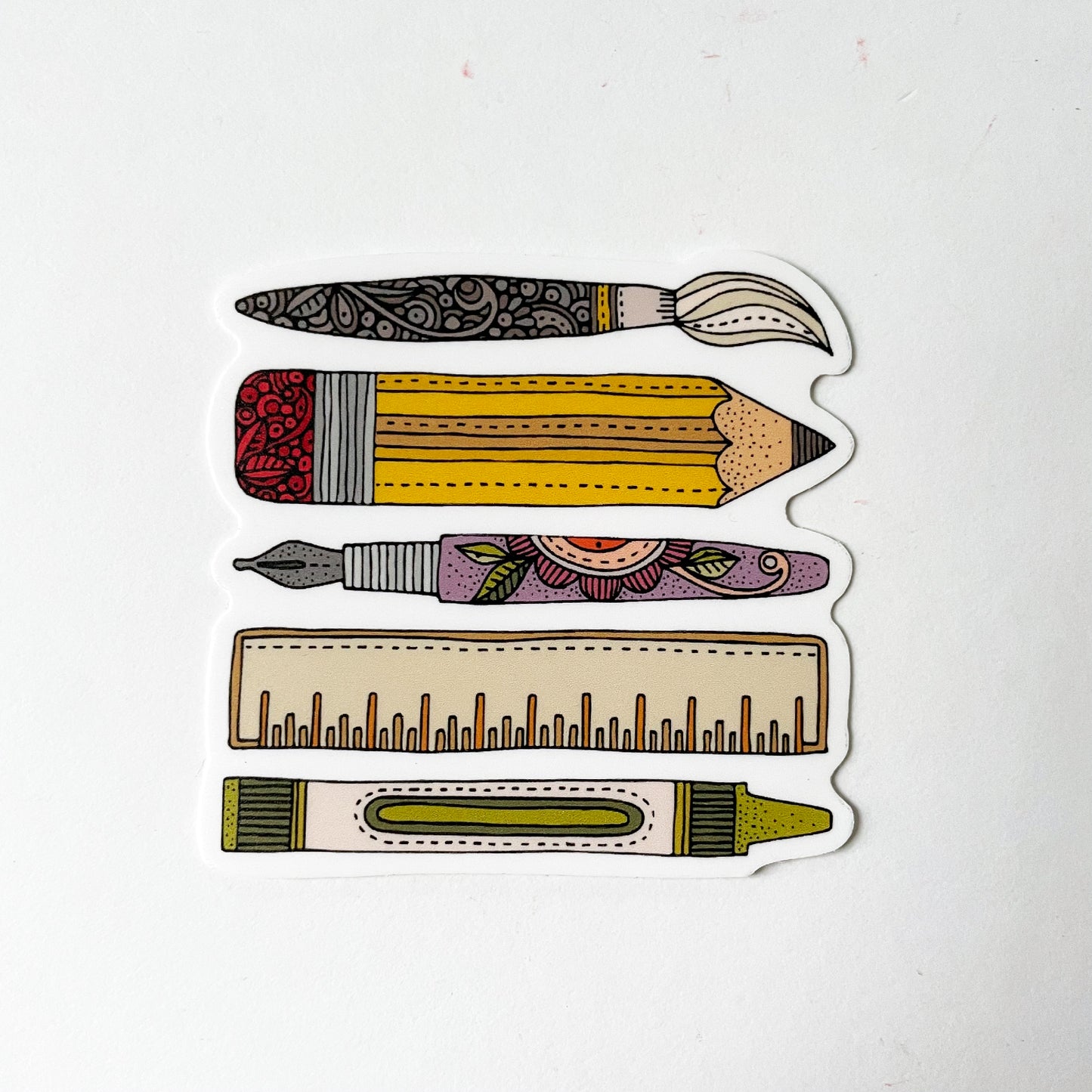 Artist Tools Vinyl Sticker Set