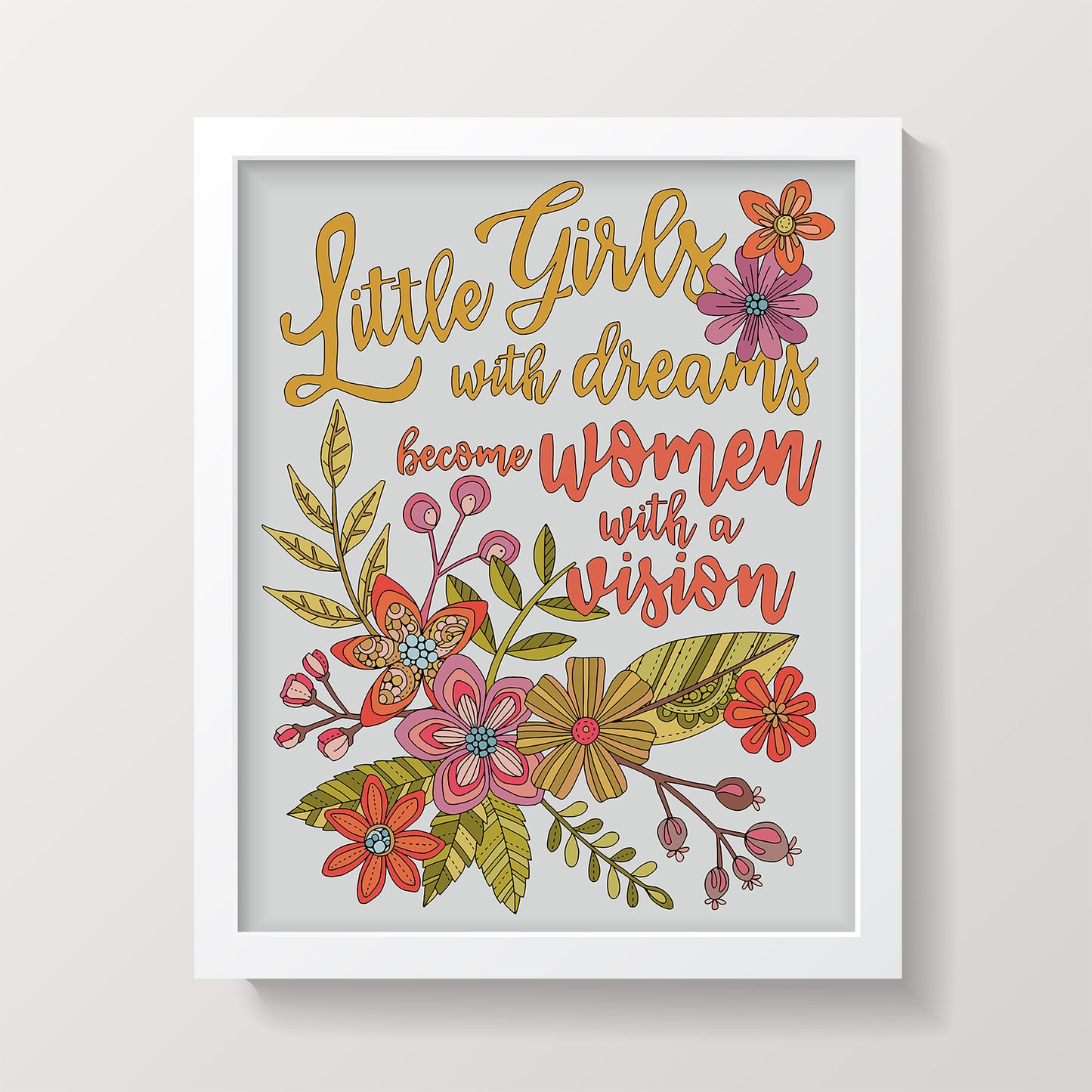 Little girls with dreams become women with a vision