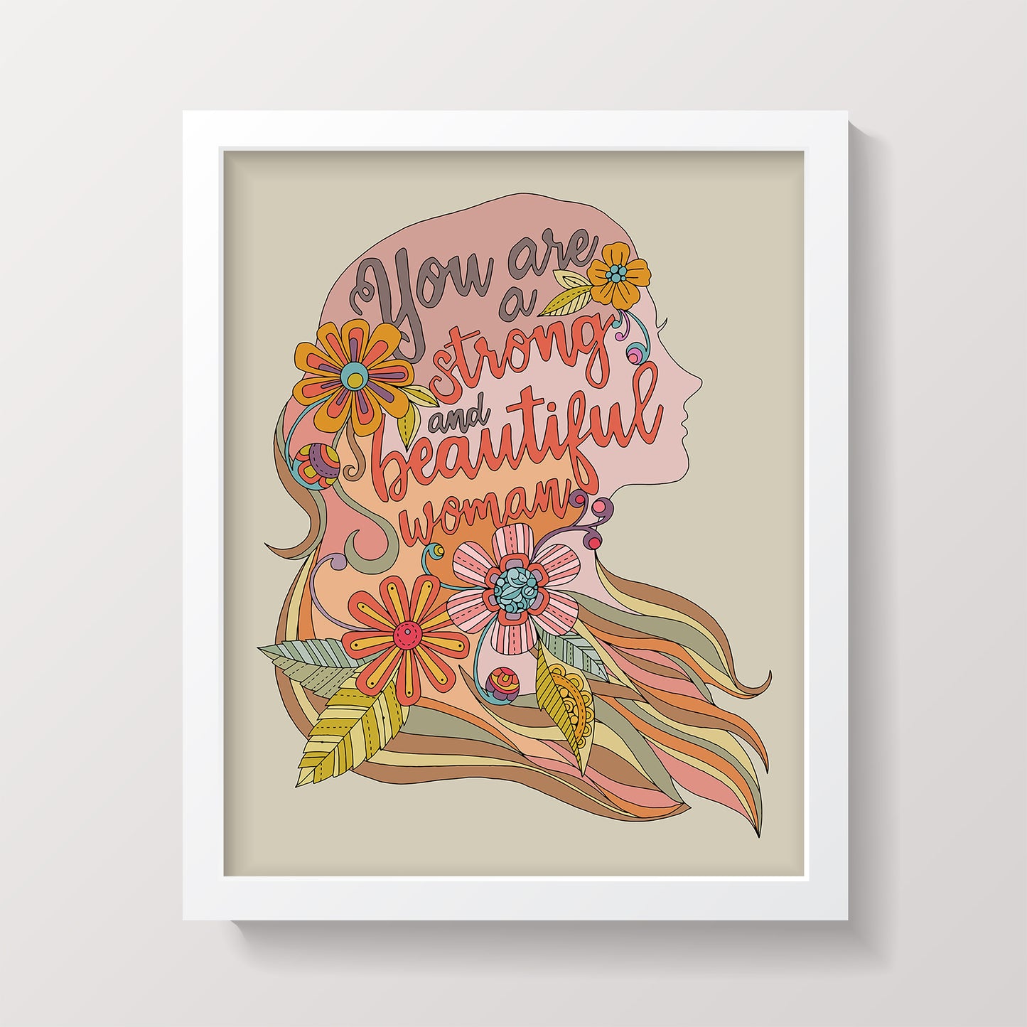 You are strong and beautiful woman