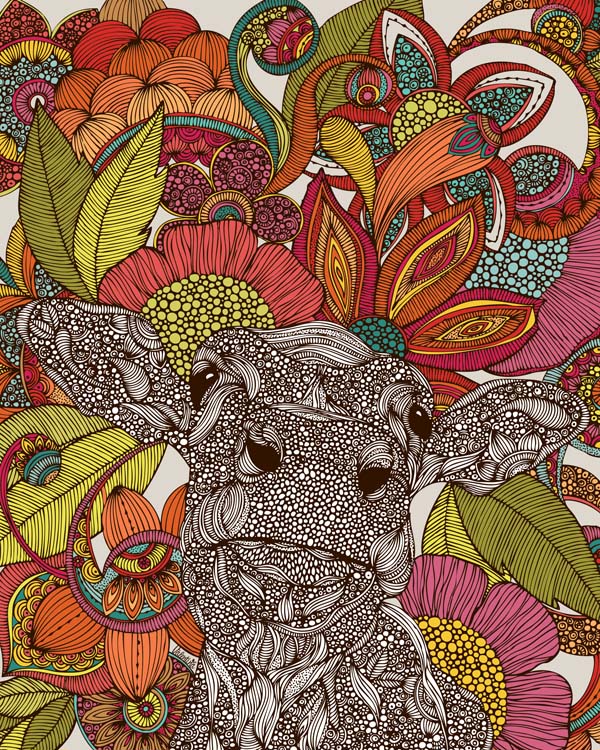 Arabella and the flowers