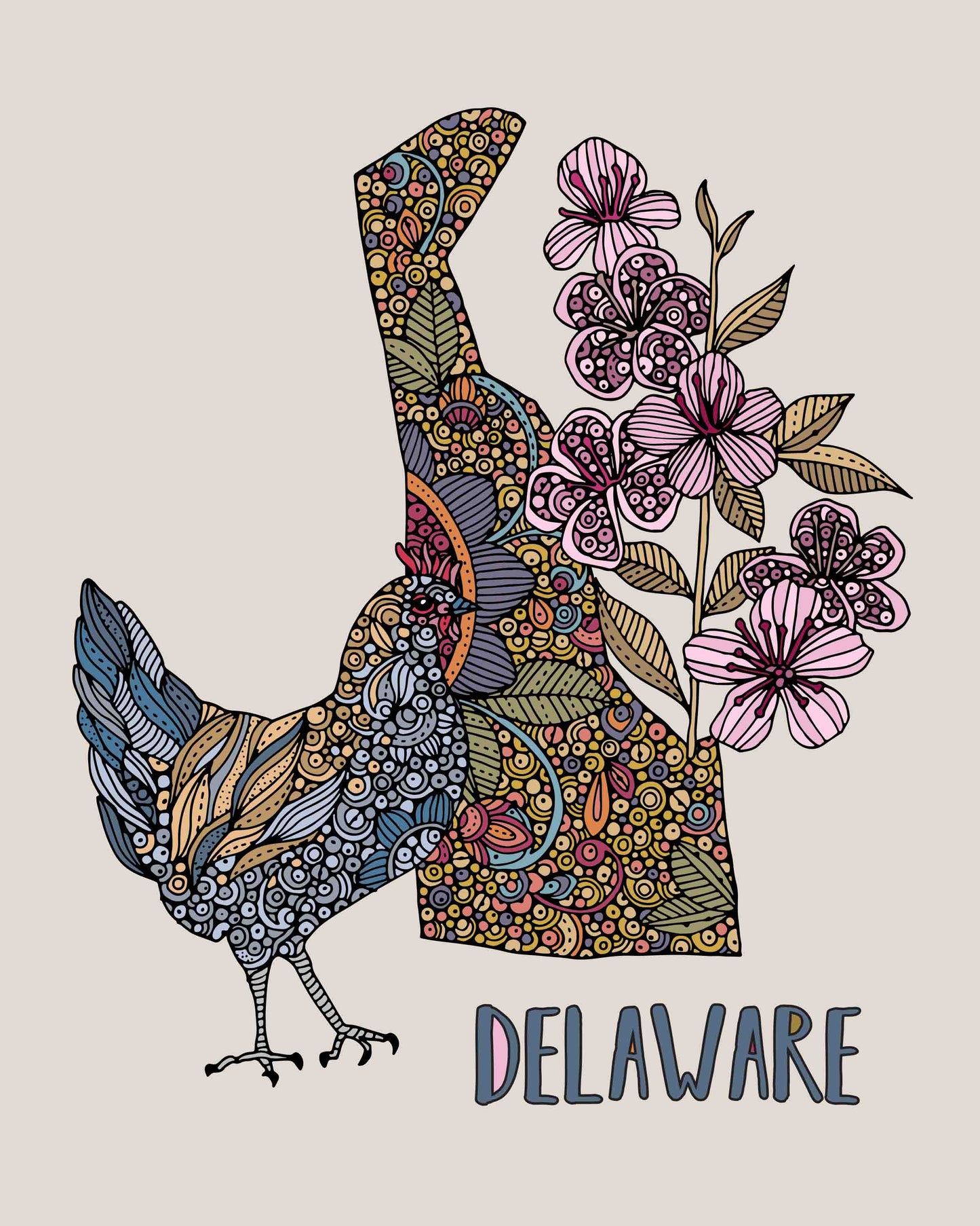 Delaware State Map
