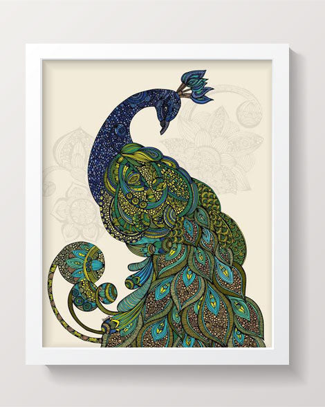 Eva the peacock
