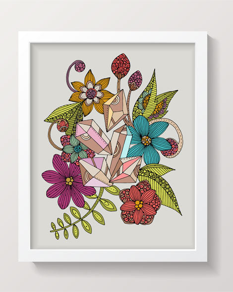 Gems and flowers - 2