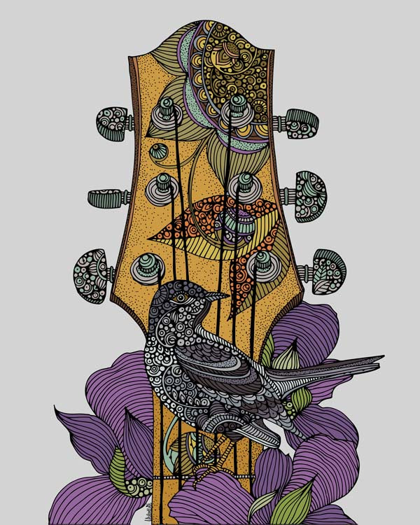 The bird and the guitar