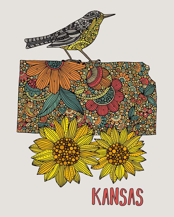 Kansas State Map