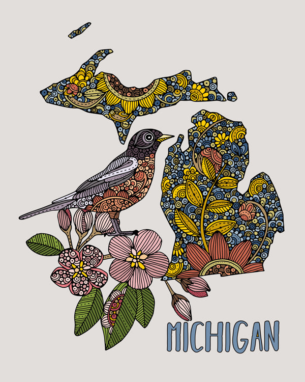 Michigan State Map