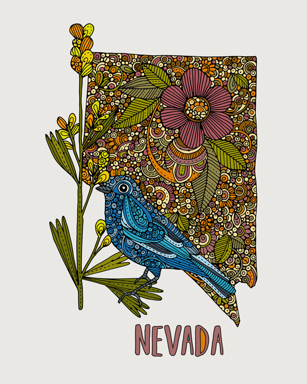 Nevada State Map