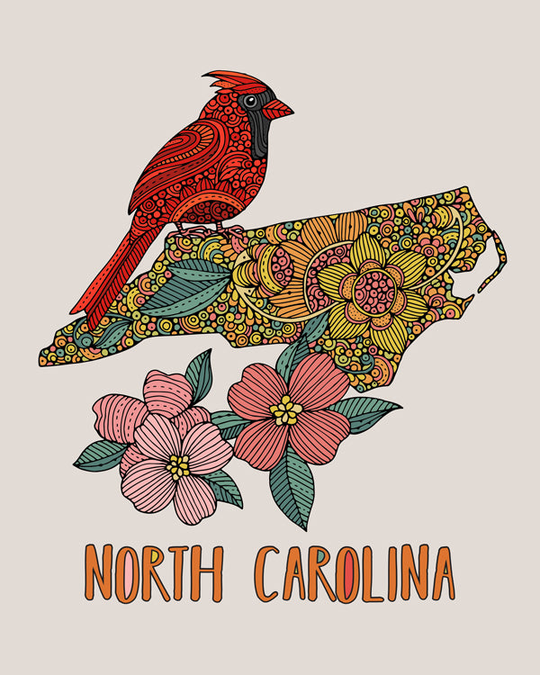 North Carolina State Map