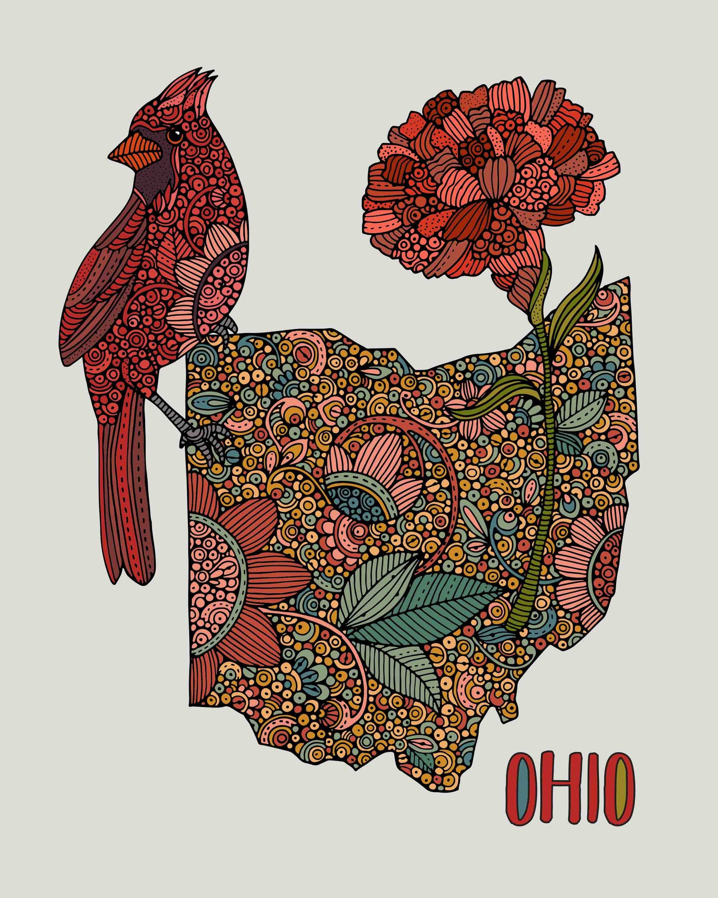 Ohio State Map