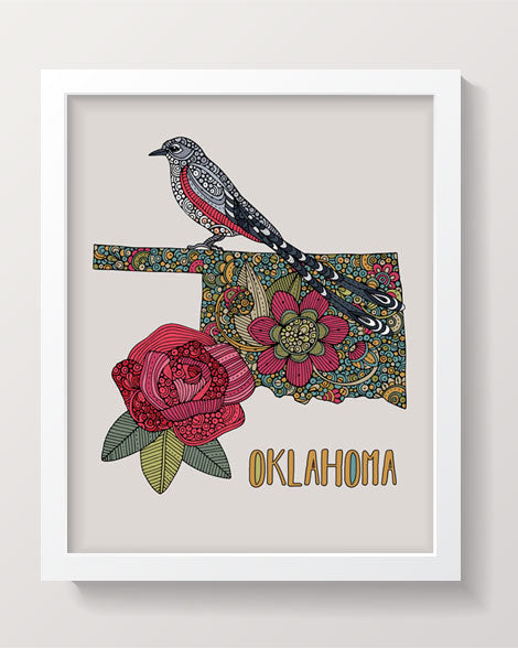 Oklahoma State Map