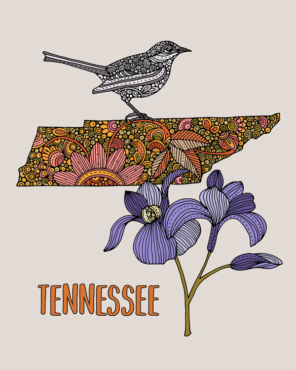 Tennessee State Map