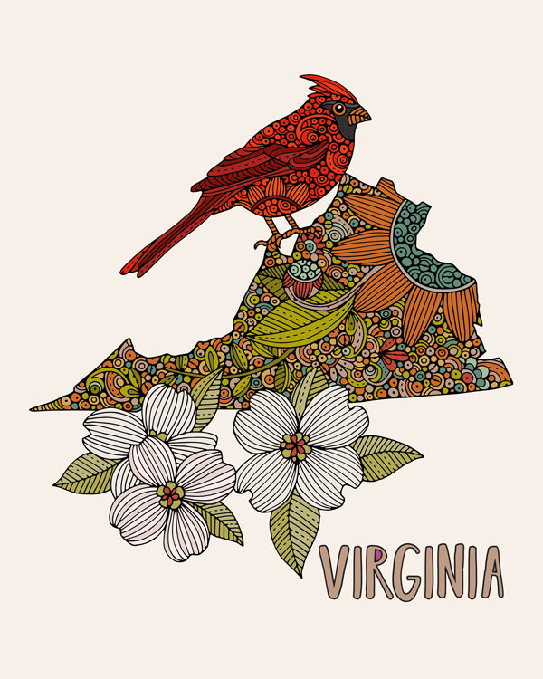 Virginia State Map