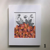 Original Geometric Abstract drawing - Pick ONE