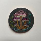 Hand painted wood slices ~ Pick ONE ~4 Inches