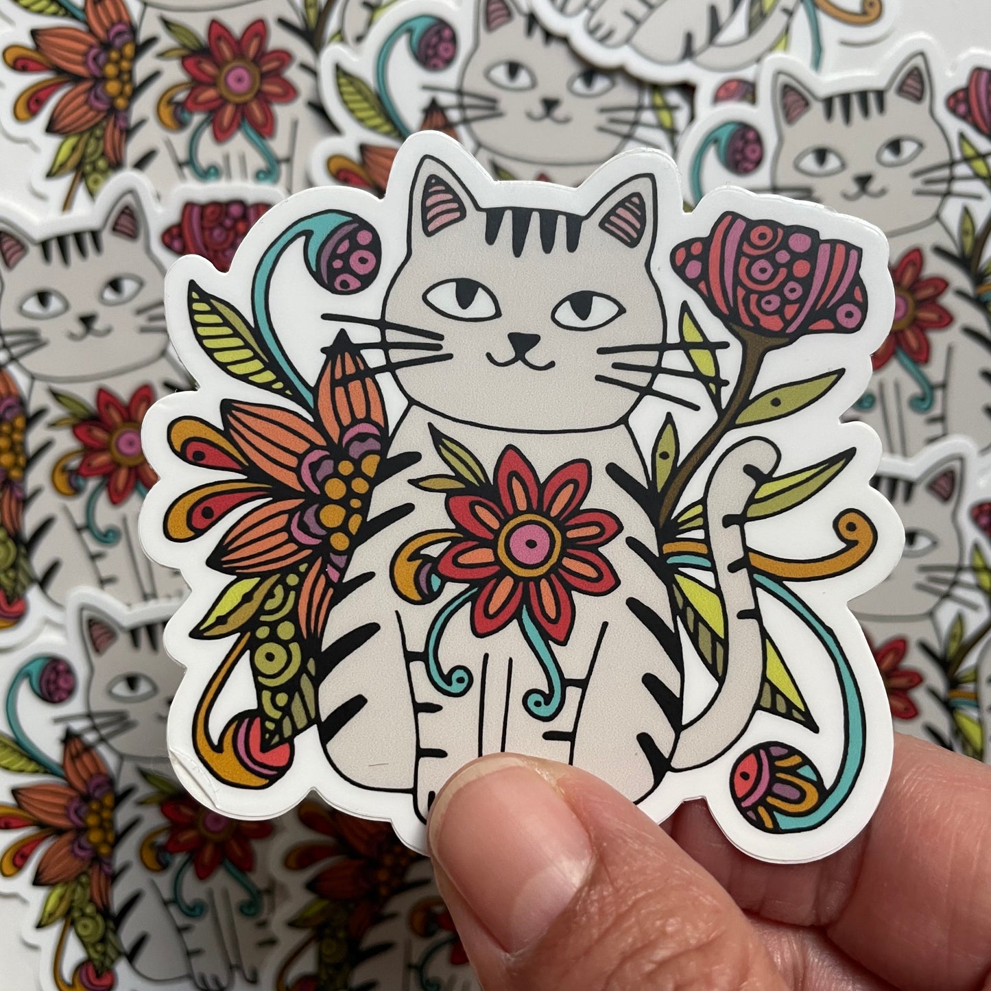 The Cat sticker