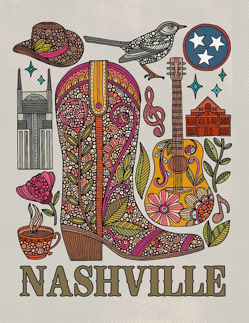 Boots & Blooms - Nashville Music City