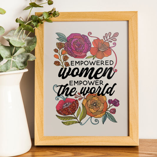 Empowered women empower the world