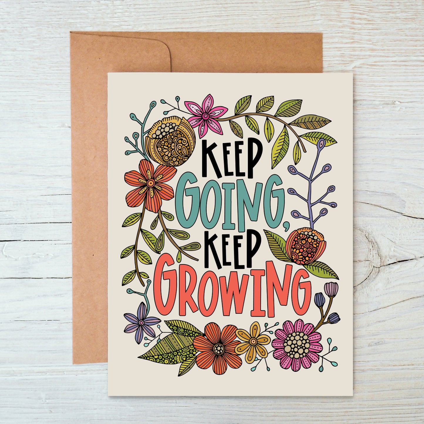 Keep Going, Keep Growing
