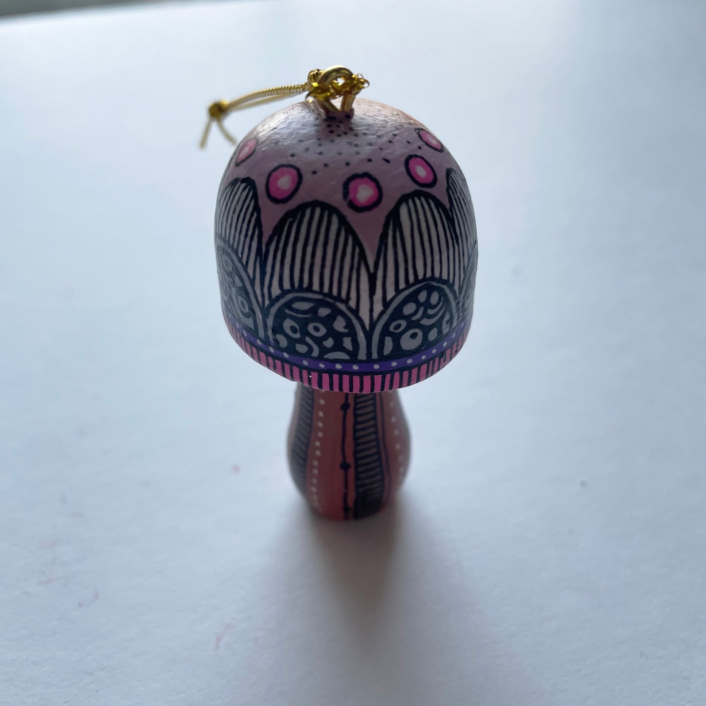 Midnight Dotty - Mushrooms ornament