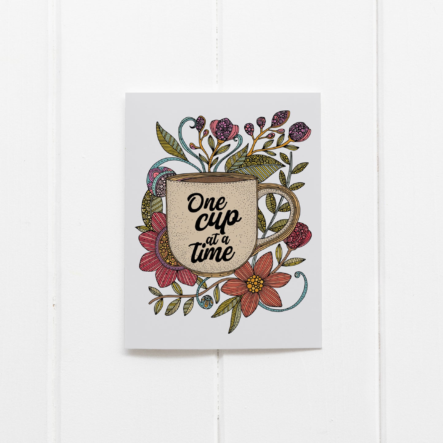 One cup at a time