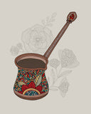 Turkish coffee pot
