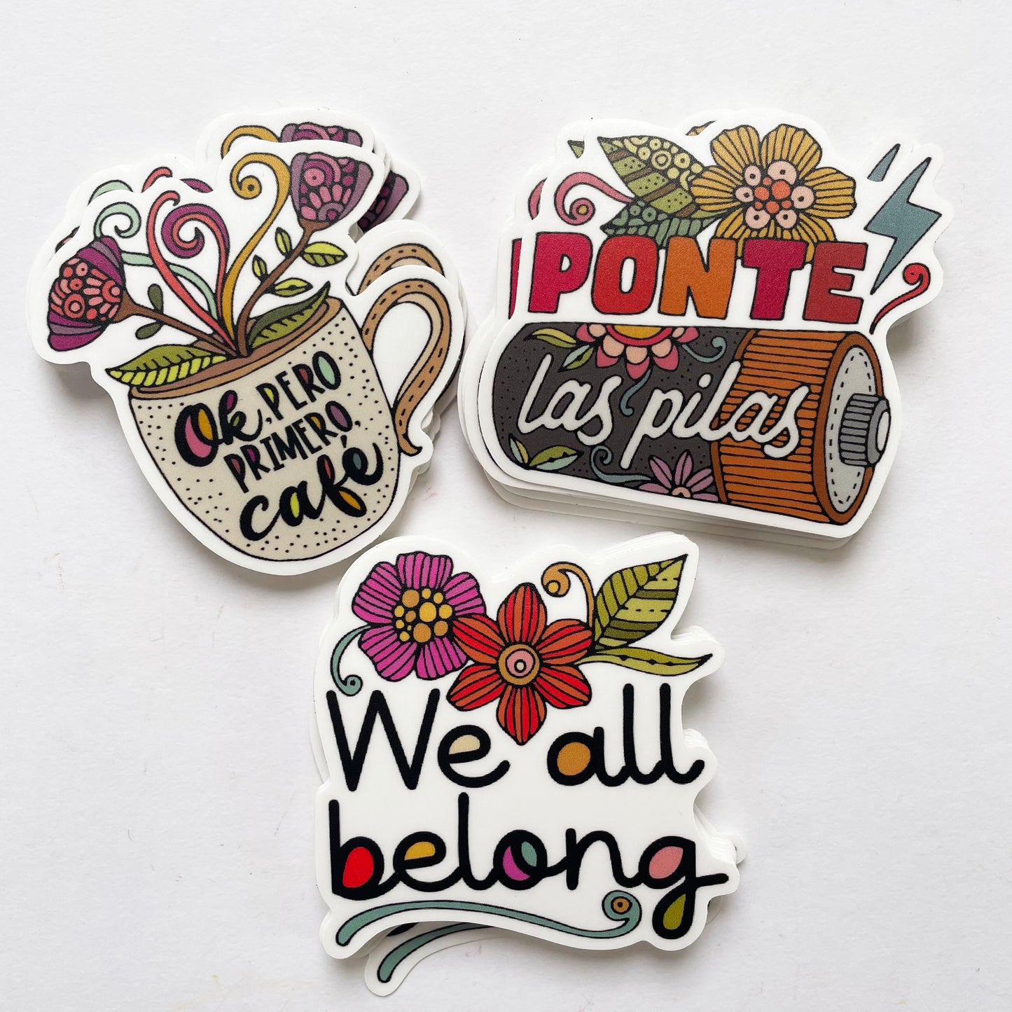 We all belong - Vinyl Sticker
