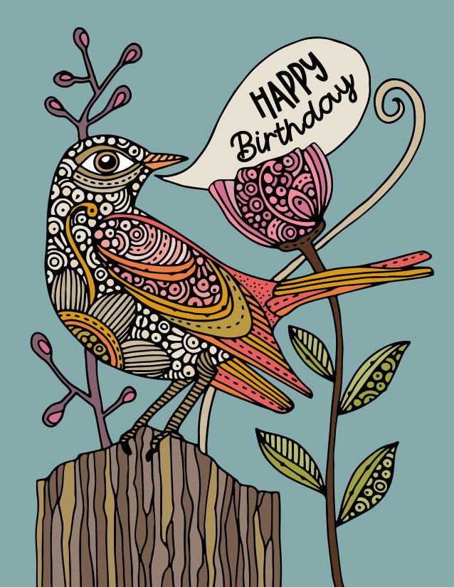 A little bird told me is your birthday!