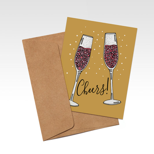 Cheers! - Celebration card