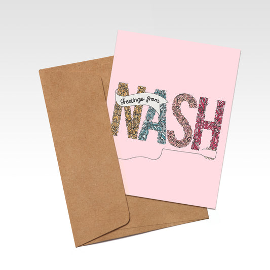Greeting from Nash - card