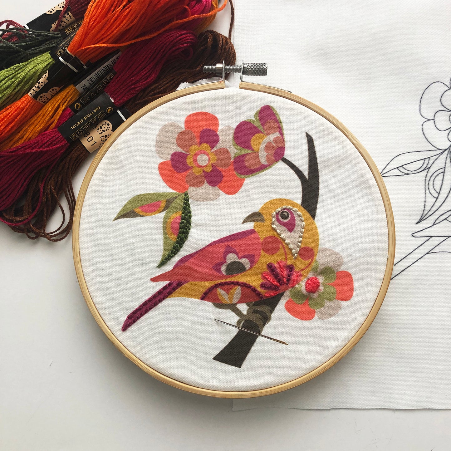 Embroidery Kit - Pick your design