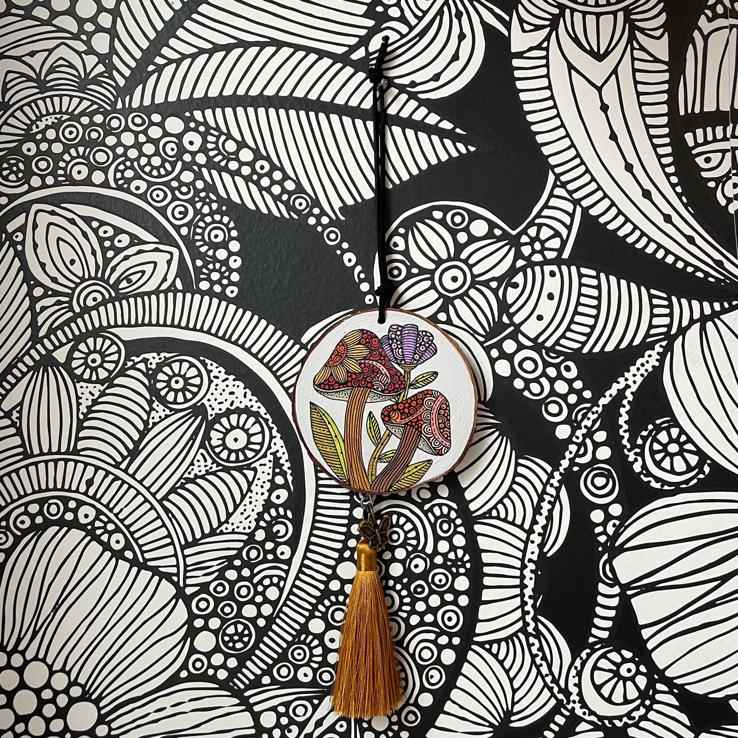 Mushroom wall hanging - 5
