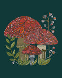 Mushrooms forest 1