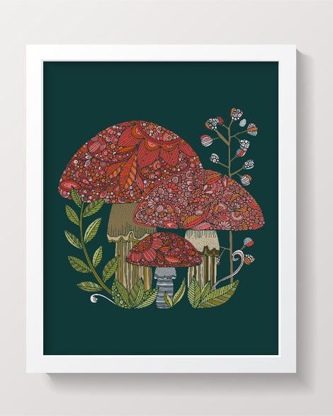 Mushrooms forest 1