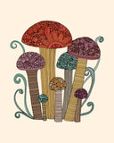Mushrooms forest 2