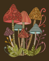 Mushrooms forest 3