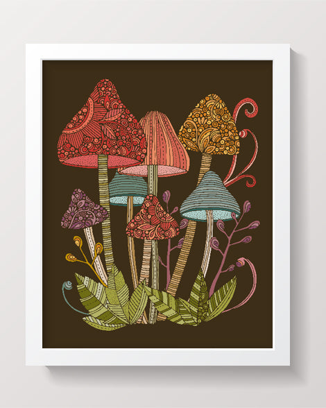 Mushrooms forest 3